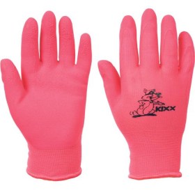 LOLLIPOP rukavice nylonové, latexové, ružová - 5