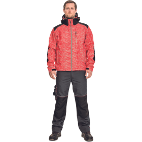 KNOXFIELD printed softshell bunda