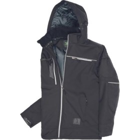 TAURUS zimná softshell.bunda čierna 3XL