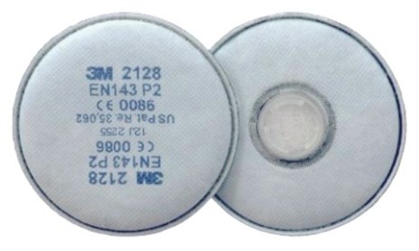 3M 2128 filter P2,O3  (cena za 1ks, 2 ks v BAL)