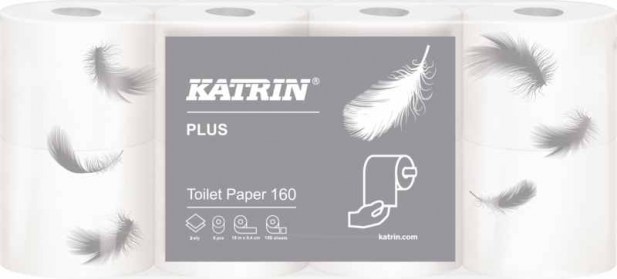 Toaletný papier KATRIN PLUS TOILET 2 vrstvový