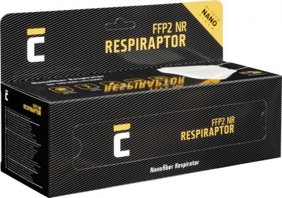 Respilon VK respirátor FFP2 RespiRaptor balenie 3 ks, veľ. M/L