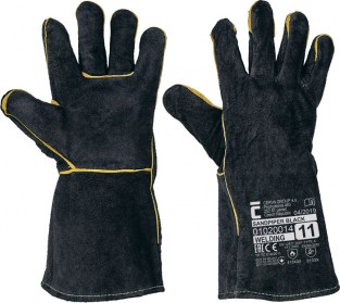 SANDPIPER BLACK rukavice