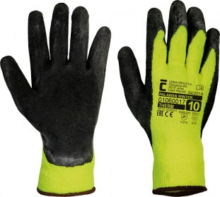PALAWAN WINTER rukavice blister žltá 10