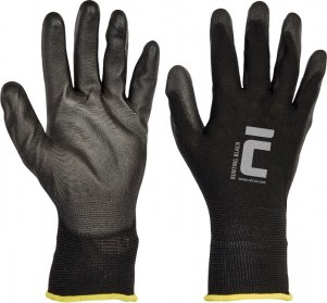 BUNTING BLACK rukavice