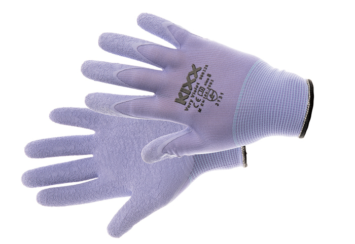 VERY VIOLET rukavice nylonové, fialová - 8